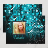 PixDezines Afstuderen/Dance Hall Kaart (Voorkant / Achterkant)