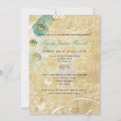 PixDezines  afstuderen foto+diy pauw Kaart (Achterkant)