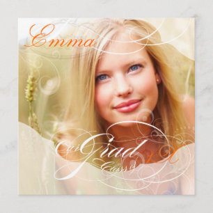 PixDezines Afstuderen/Foto Lijst/Duivende kleur Kaart