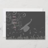 PixDezines AFSTUDEREN FOTO'S/PET+GOWN Kaart (Achterkant)