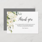 PixDezines Alabaster Rozen Bereavement Hartelijk d Kaart (Voorkant / Achterkant)