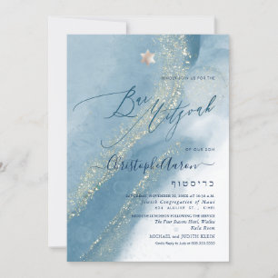 PixDezines Alcohol+Ink Turquoise Stofblauw Zilver Kaart