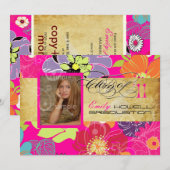 PixDezines Alegre 2011 Afstuderen Kaart (Voorkant / Achterkant)