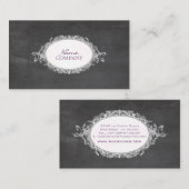 PixDezines-alkboard+rococo-lijst Visitekaartje (Voorkant / Achterkant)