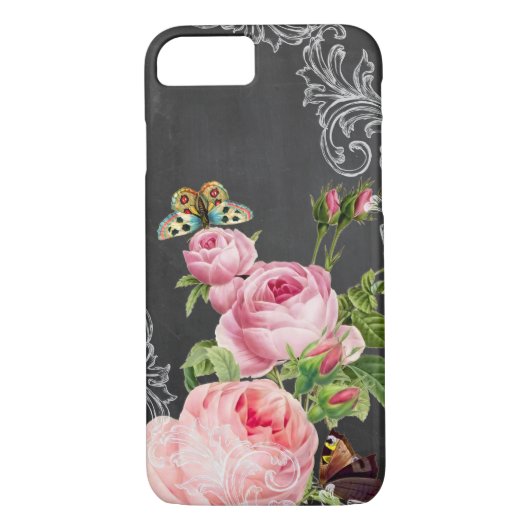 PixDezines-alkboard/ rozen Case-Mate iPhone Case (Achterkant)