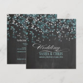 PixDezines-alkboard wintersoiree/diy event Kaart (Voorkant / Achterkant)