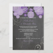 PixDezines-alkdboard+paarse lantaarns/ Kaart (Achterkant)