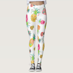 PixDezines Aloha Ananas/DIY Achtergrond Kleur Leggings