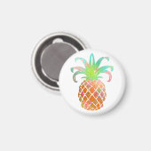 PixDezines Aloha Ananas/DIY achtergrond Magneet (Voorkant / Achterkant)