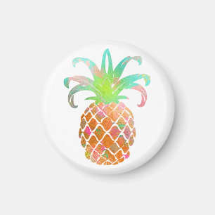 PixDezines Aloha Ananas/DIY achtergrond Magneet