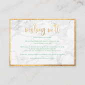 PixDezines Aloha ananas/Gold/marmer/behuizing Informatiekaartje (Achterkant)