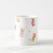 PixDezines Aloha Ananas Patroon Koffiemok (Center)