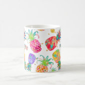 PixDezines Aloha Ananas Patroon Koffiemok (Center)