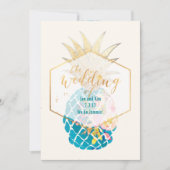 PixDezines Aloha Hawaiian ananassen/DIY kleur Kaart (Voorkant)