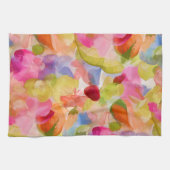 PixDezines Aloha 'Okika Waterverf Summer Floral Theedoek (Horizontaal)