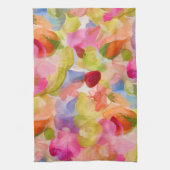 PixDezines Aloha 'Okika Waterverf Summer Floral Theedoek (Verticaal)