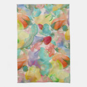 PixDezines Aloha 'Okika Waterverf Summer Floral Theedoek (Verticaal)