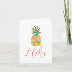 PixDezines Aloha Pineappels/DIY achtergrond Kaart