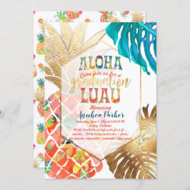 PixDezines Aloha Pineappels/Sinaasappel/Afstuderen Kaart