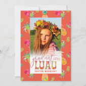 PixDezines Aloha-pineapple eindexamen Luau Kaart (Voorkant)