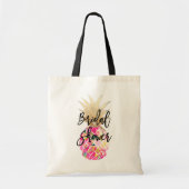 PixDezines Aloha Pineapple+Faux Gold Tote Bag (Voorkant)