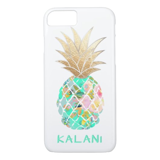 PixDezines Aloha Pineapples/DIY background Case-Mate iPhone Case (Achterkant)