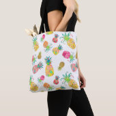 PixDezines Aloha Pineapples Waterverf Tote Bag (Dichtbij)