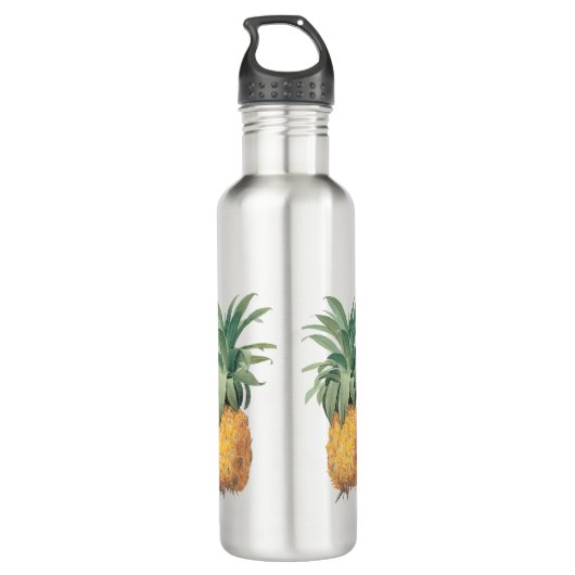 PixDezines  ananas illustratie Waterfles (Achterkant)
