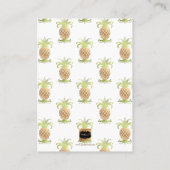 PixDezines /Ananas/Plaats/Escort Kaarten Plaatskaartje (Achterkant)