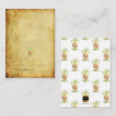 PixDezines /Ananas/Plaats/Escort Kaarten Plaatskaartje (Voorkant / Achterkant)