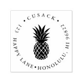 PixDezines Ananas Zelfinktende Stempel (Design)