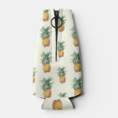 PixDezines  ananaspatroon Flesjeskoeler (Achterkant)