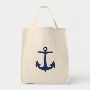 PixDezines Anker/Nautische trouwontvangsttassen Tote Bag