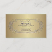 PixDezines antiek rollen/doe-het-zelf kleur Visitekaartje (Achterkant)