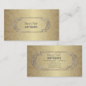 PixDezines antiek rollen/doe-het-zelf kleur Visitekaartje (Voorkant / Achterkant)