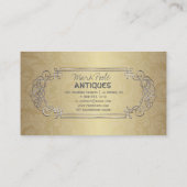 PixDezines antiek rollen/doe-het-zelf kleur Visitekaartje (Achterkant)