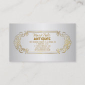PixDezines antiek rollen/doe-het-zelf kleur Visitekaartje (Achterkant)