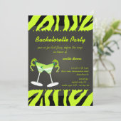 PixDezines apple martini Bachelorette/diy color Kaart (Staand voorkant)