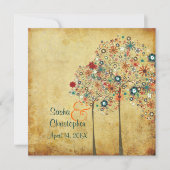 PixDezines  Autumn Blooms Kaart (Voorkant)