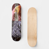 PixDezines bald eagle/american flag Persoonlijk Skateboard (Voorkant)