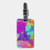 PixDezines bali kai/DIY achtergrond Bagagelabel (Voorkant verticaal)