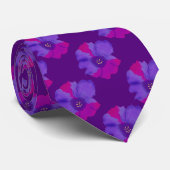 PixDezines bali kai/Hawaiian/Tropische Floral Stropdas (Opgerold)