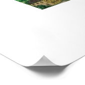 PixDezines balloneren boven parijs Poster (Hoek)