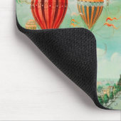 PixDezines  ballonnen/eiffel/paris Muismat (Hoek)