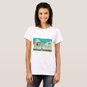 PixDezines ballonnen/eiffel/paris T-shirt (Voorkant volledig)