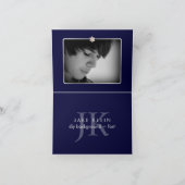 PixDezines Bar Mitzvah/Dank u/DIY kleur Bedankkaart (Binnen)