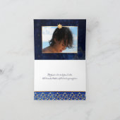 PixDezines Bar Mitzvah dank u / waterverf Bedankkaart (Binnen)