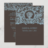 PixDezines baroktrim Kaart (Voorkant / Achterkant)