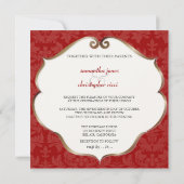 PixDezines Baroque 1 / Rood Kaart (Achterkant)