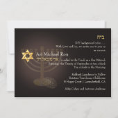 PixDezines baruch hashem bar mitzvah/DIY kleur Kaart (Achterkant)